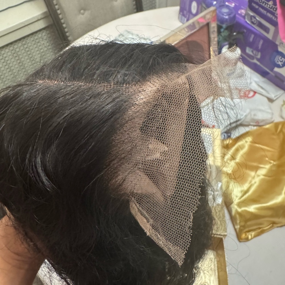 Elegant Black Lace Front Wig